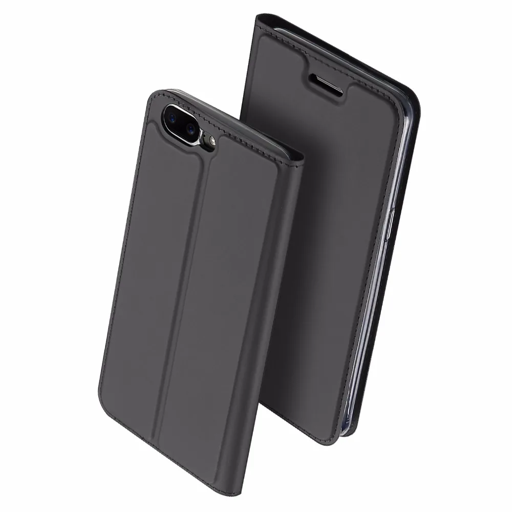 Кожаный чехол для OnePlus 8 7T 7 Pro роскошный флип с подставкой и отделениями карт