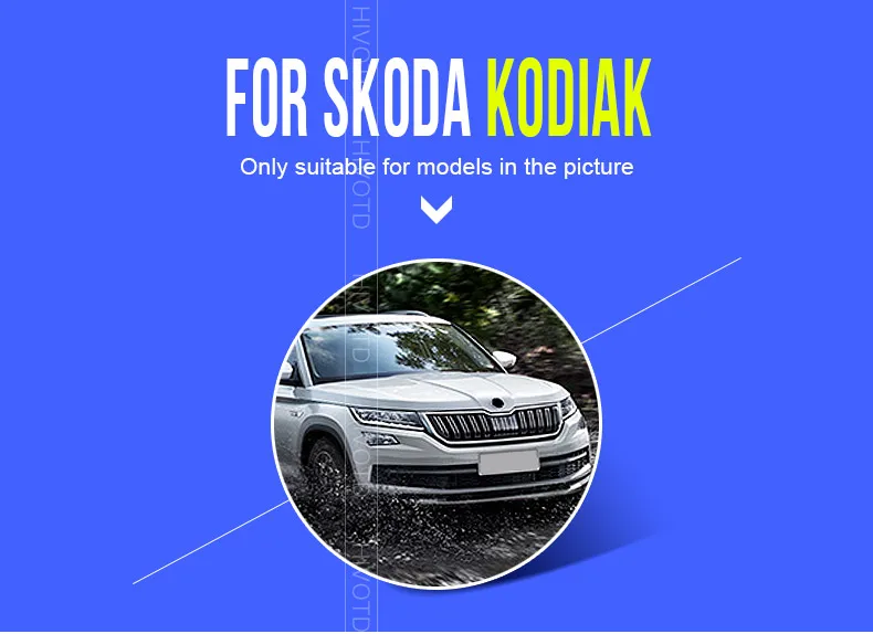Hivotd для Skoda Kodiaq шкода кодиак автомобиль под сиденьем задний нагреватель воздуховод кондиционера решетка вентиляционное отверстие защитные чехлы анти-Блокировка запчасти,автотовары