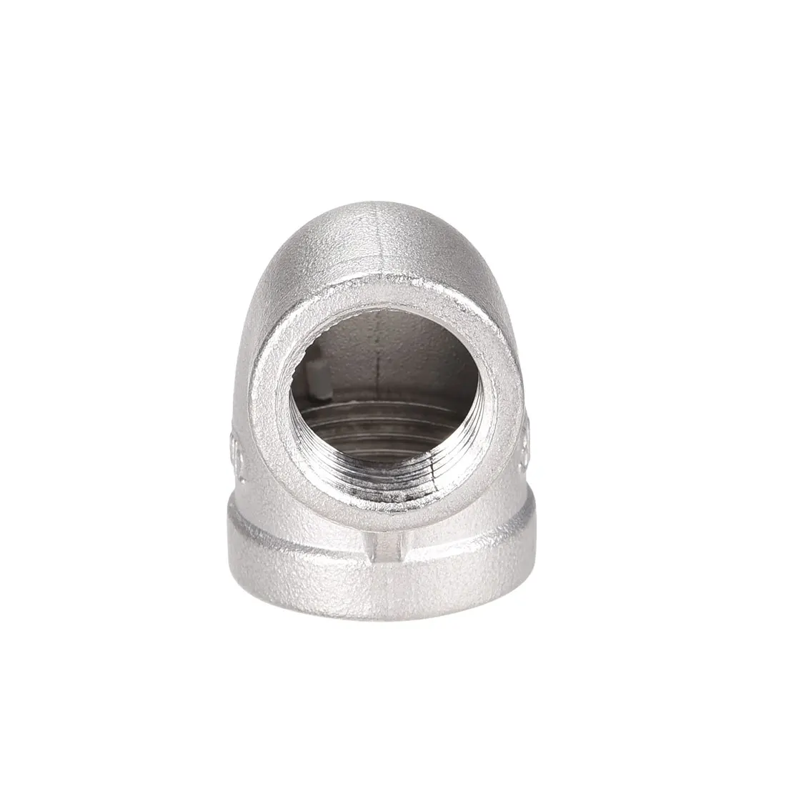 

uxcell 2pcs Stainless Steel 304 Cast Pipe Fitting 90 Degree Elbow 3/4BSPT Female X 1/2BSPT Female Thread