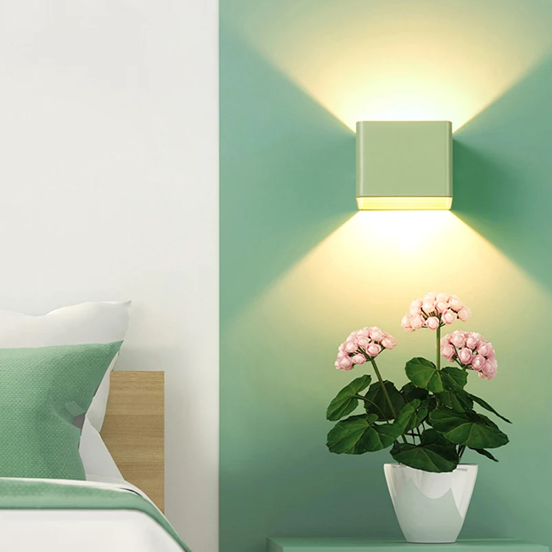 Современный модный фон для гостиной настенный светильник светодиодный коридора