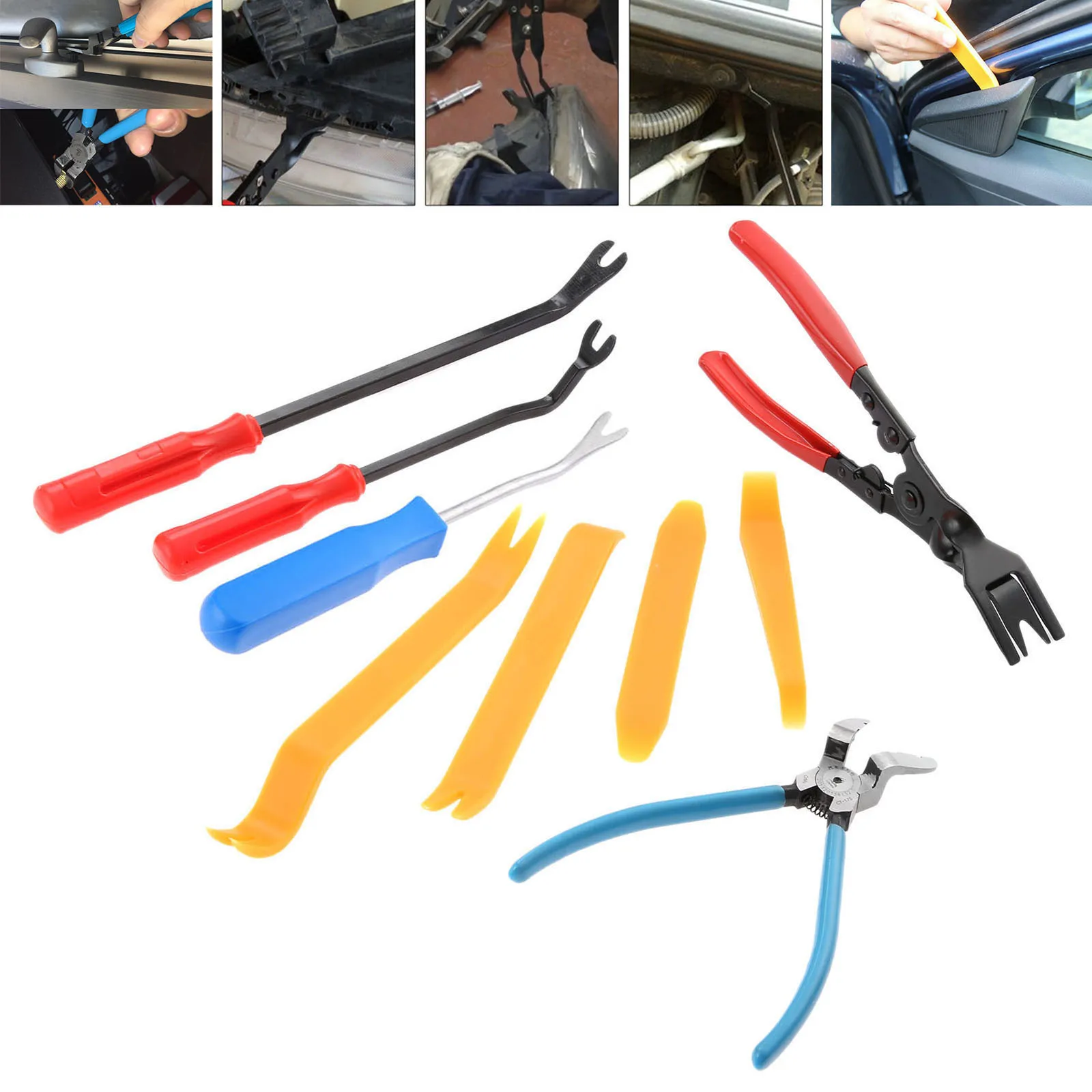 Инструмент для снятия Автомобильного Крепежа обивка дверной панели автомобиля