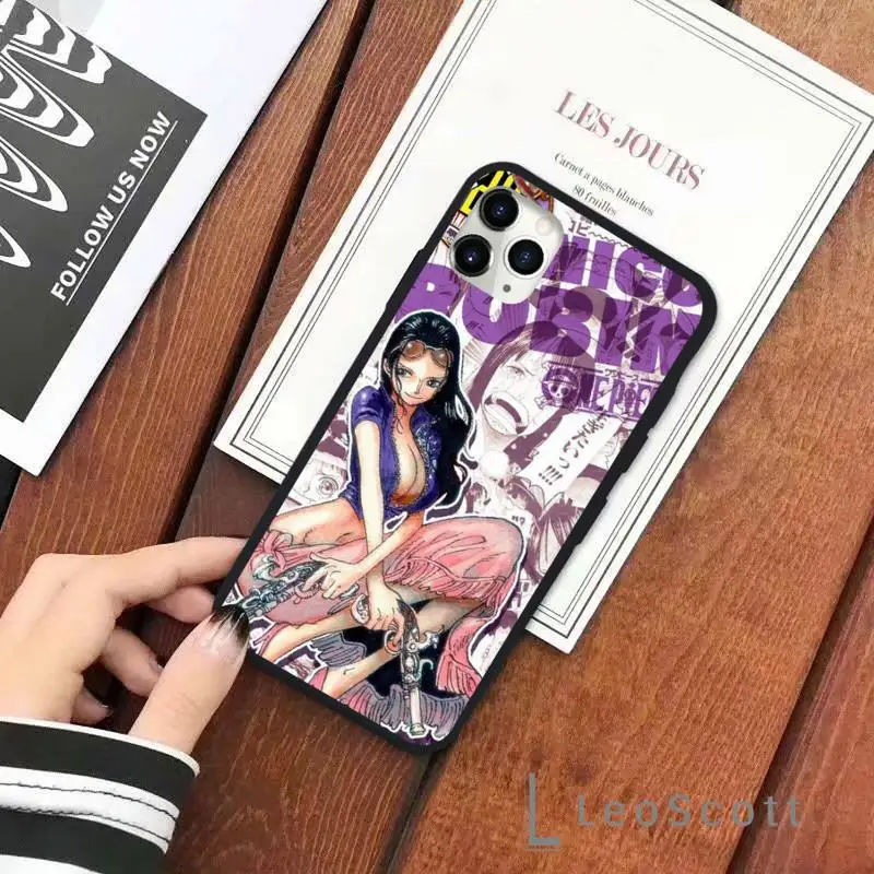 

One Piece Phone Cases for iPhone 11 12 pro XS MAX 8 7 6 6S Plus X 5S SE 2020 XR Soft Silicone Shell Cover Funda