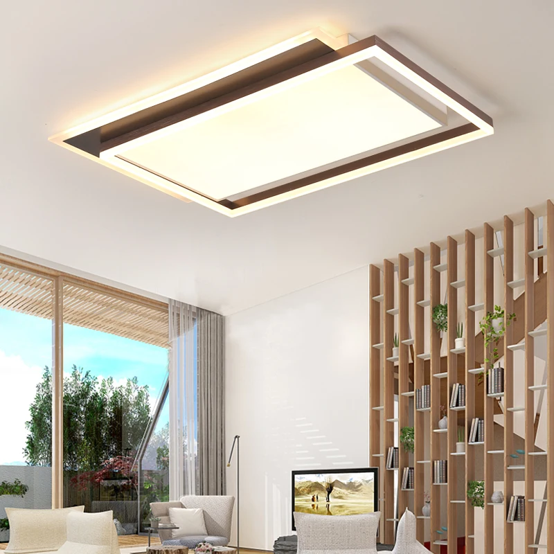 Современные Люстры Потолочная люстра лампа алюминиевый светодиодный светильник