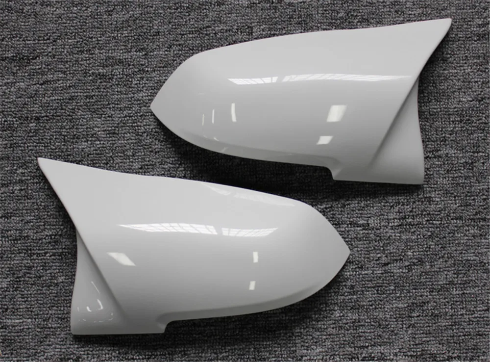 Одна пара глянцевых черных зеркал заднего вида для BMW F20 F21 F22 F30 F32 F36 X1 F87 M3 2012 2013 2014