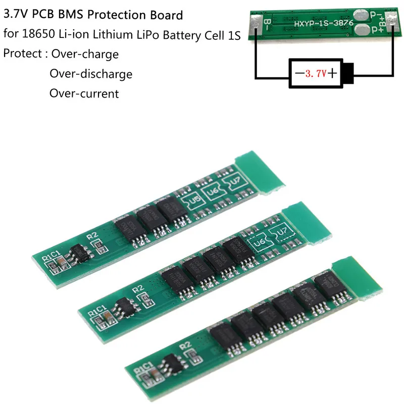 1 шт. 6 12A 3 7 V PCB плата защиты BMS для 18650 литий ионная Липо Батарея сотовый