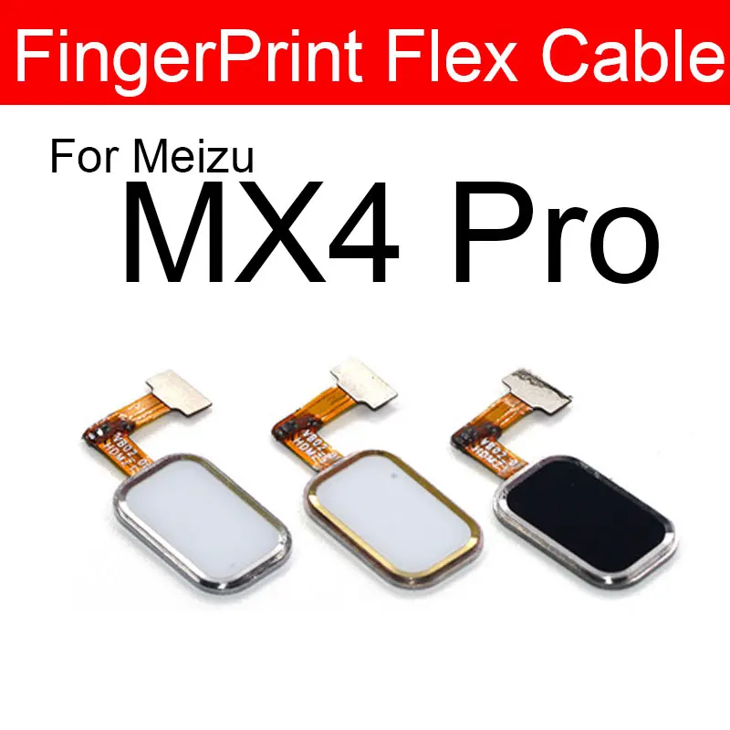 Шлейф с датчиком отпечатков пальцев для Meizu MX4 Pro MX4Pro Menu Fingerprint Return | Мобильные