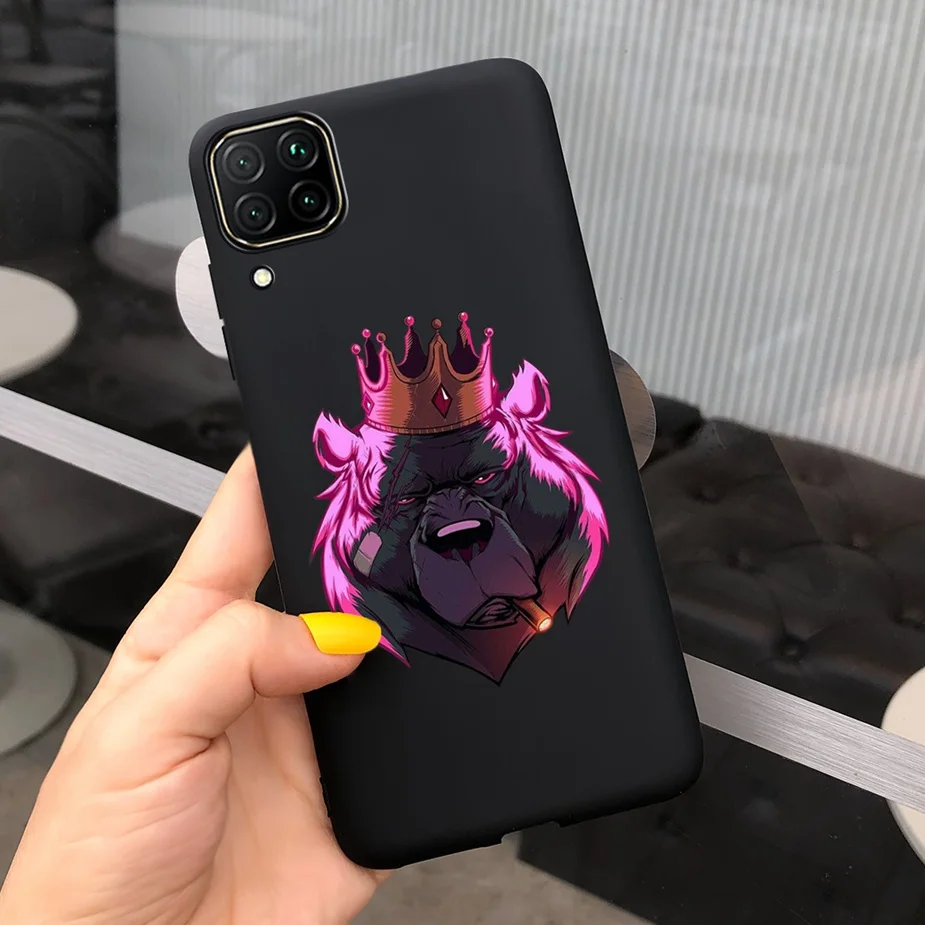 Чехол-накладка для Huawei P40 Lite Nova 7i с принтом дракона Льва полным покрытием |