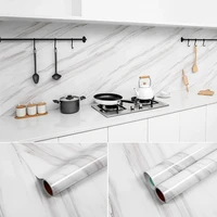 Marble Decorative Film Self-adhesive PVC Wallpaper Countertop Desktop Kitchen Oil-proof Sticker Bath Waterproof Wall Stickers