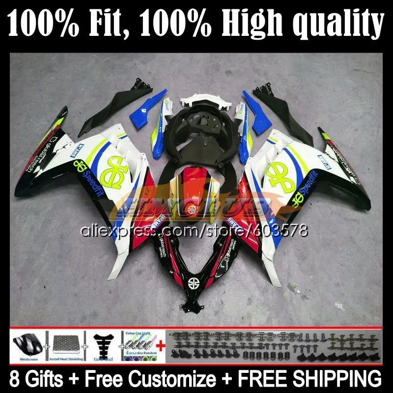 

Injection For KAWASAKI NINJA ZX 300R EX300 ZX-3R 68CL.17 ZX3R 13 14 15 16 ZX300R 2013 2014 2015 2016 2017 Fairings yellow red