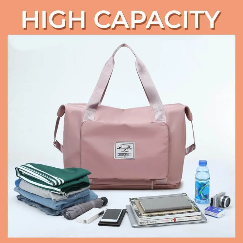

New Large Capacity Folding Travel Bags Waterproof Tote Handbag Travel Duffle Bags Multifunctional Women Travel Bags Dropshipping