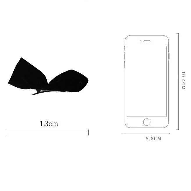

Korean 1/2Pcs Bow Hairpin For Women Girls Headdress Bangs Hairclip Hairgrips Cute Back Head Top Clip Hair Accessories