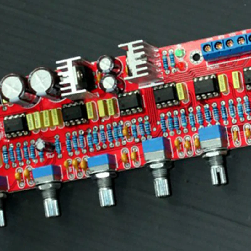 NE5532 Preamplifier Bord HIFI 5.1 Tone Plate Volume Control Panel Preamp Mixer Board Pre-Amplifier | Электроника