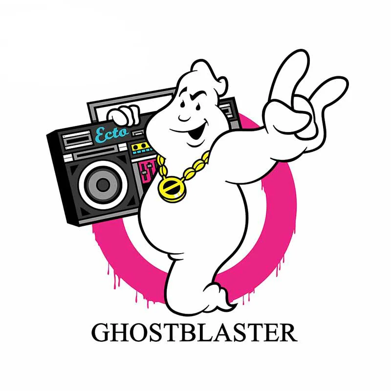 

13cm Ghostbusters Radio Funny Anime Car Stickers Vinyl Waterproof Decals Suitable for Laptop Refrigerator Car