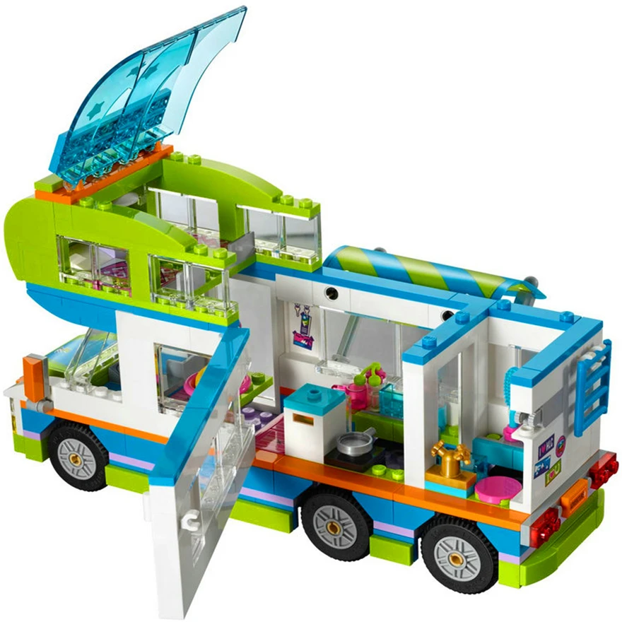 Building Blocks Bricks Toys Good Friends Girl Series The Motorhome building With Lepiningly 41339 Children Christmas Gift | Игрушки и