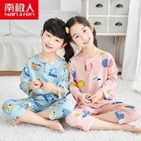 nanjiren child pajama tops kids sleepwear baby girls pajama sets animal boys sleepwear pajamas set cotton nightwear robe for kid