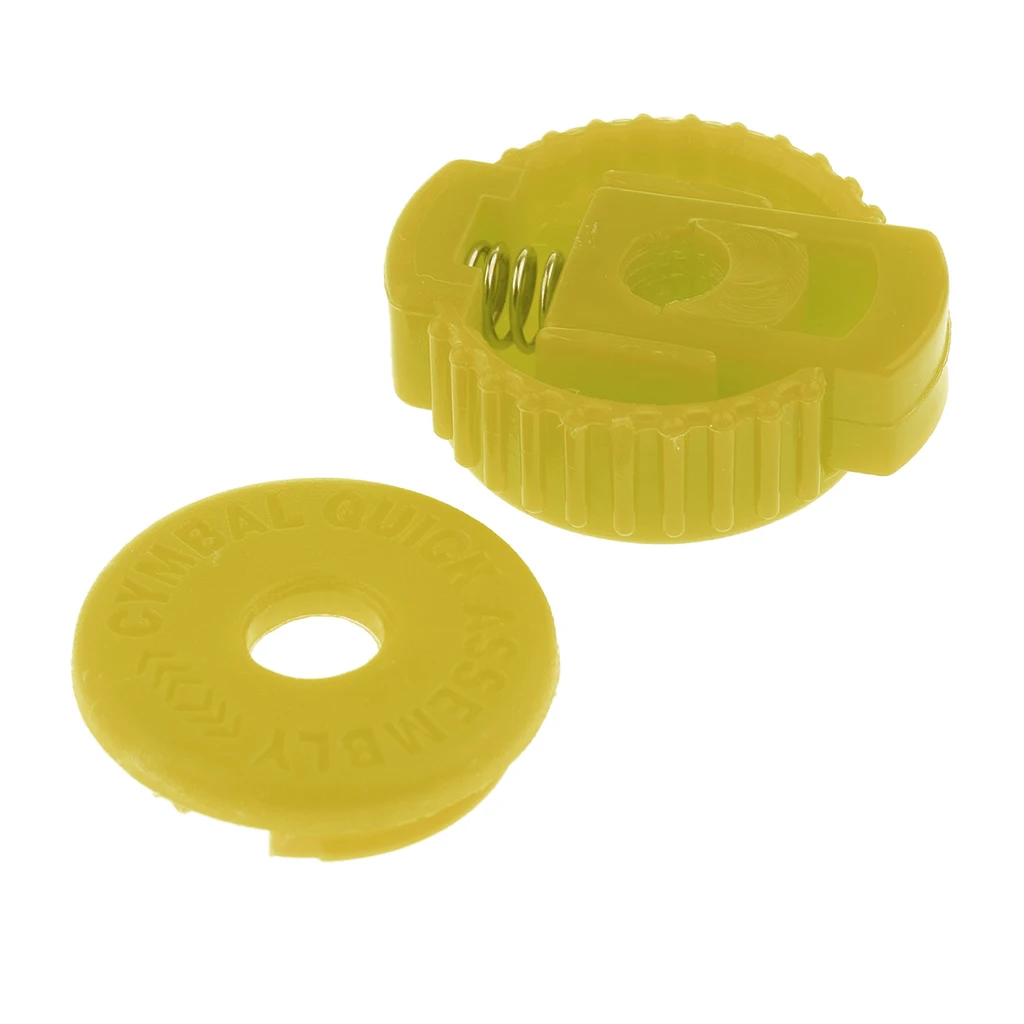 Барабанная установка Quick Set Cymbal Mate Release 8 мм Диафрагма желтый/черный|Детали и