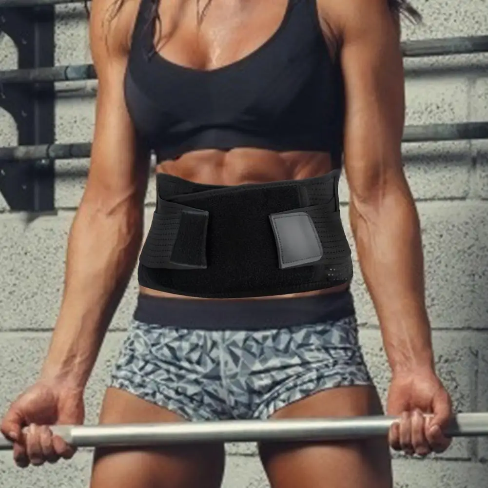 

Weight Lifting Belt Fitness Back Waist Trainer Belt Barbell Dumbbel Training Back Support Squat Powerlifting Waist Brace For Gym