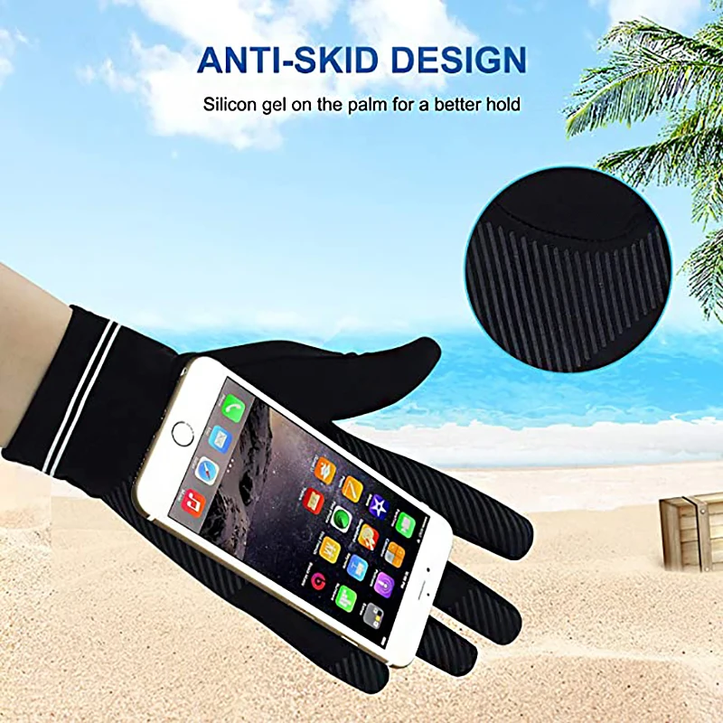 Велосипедные перчатки легкие Нескользящие митенки с защитой от УФ излучения для