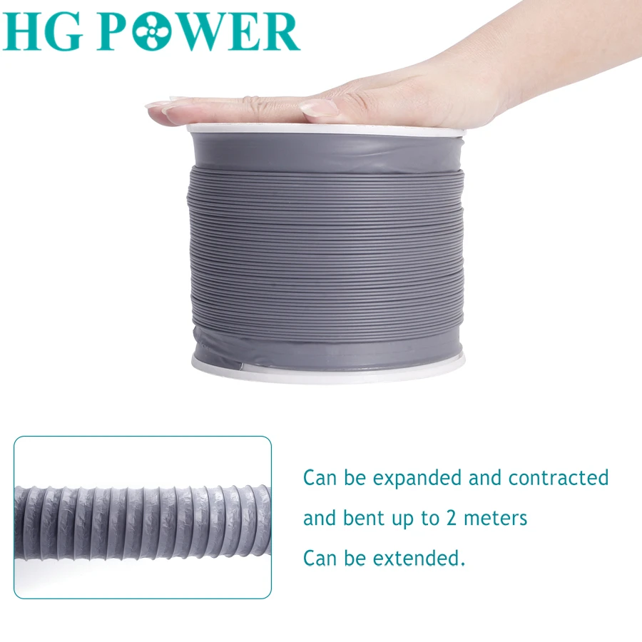 Гибкий Алюминиевый трубопровод шланг Водонепроницаемый трубы вентиляционный