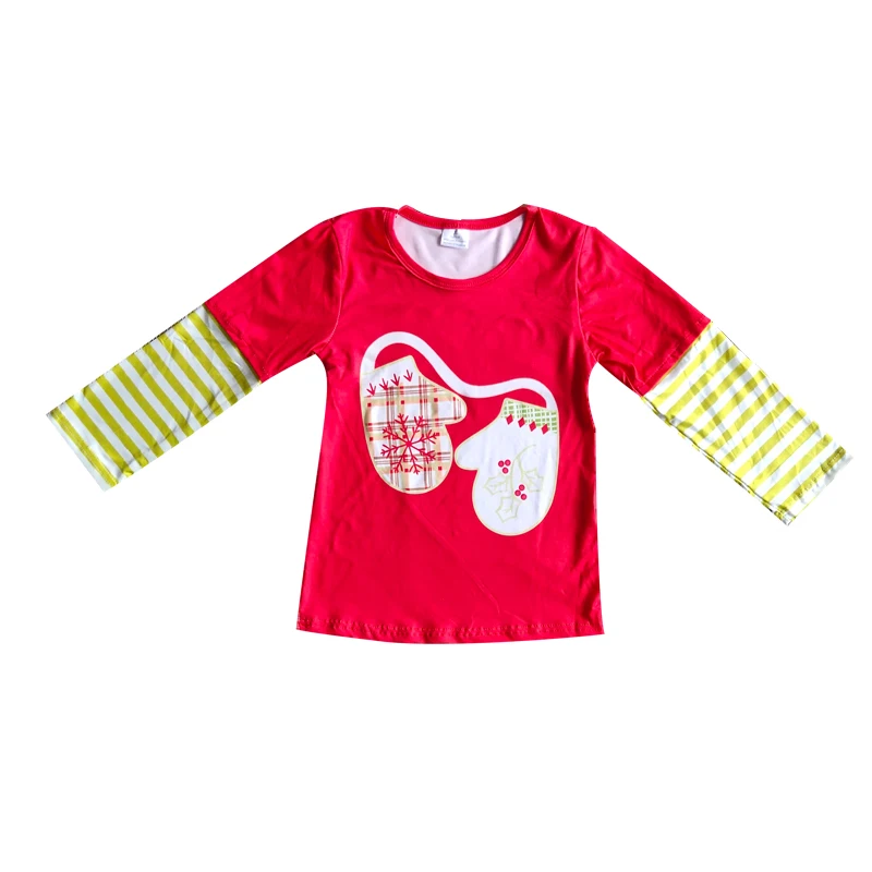 

New boutique baby girl's wear short red long sleeve milk silk children's clothing