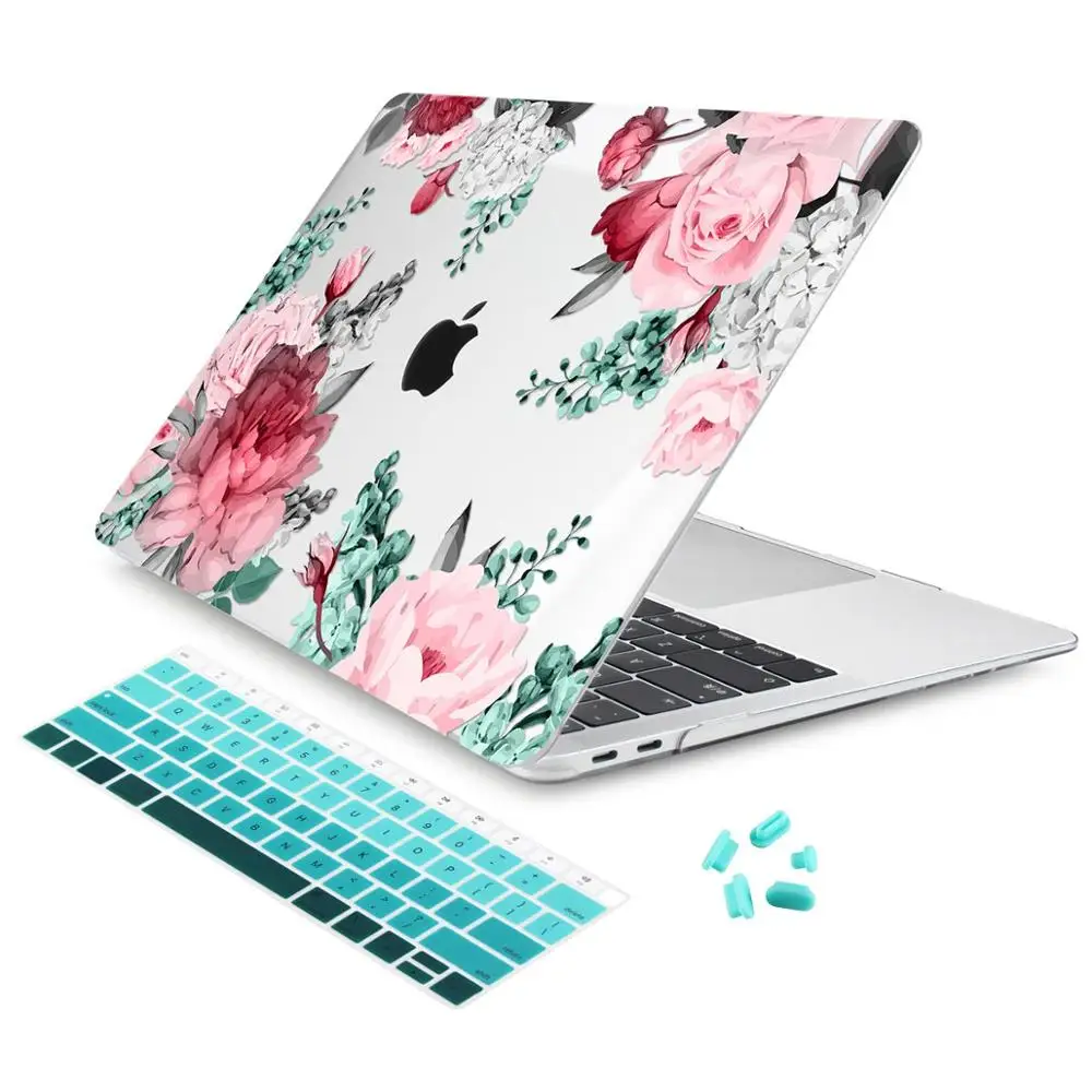 Мраморный чехол для Macbook Air Pro retina 12 13 15 16 Touch bar A1932 a2141сумка для ноутбука Macbook Air 11 13 A1466 чехол - Цвет: X126