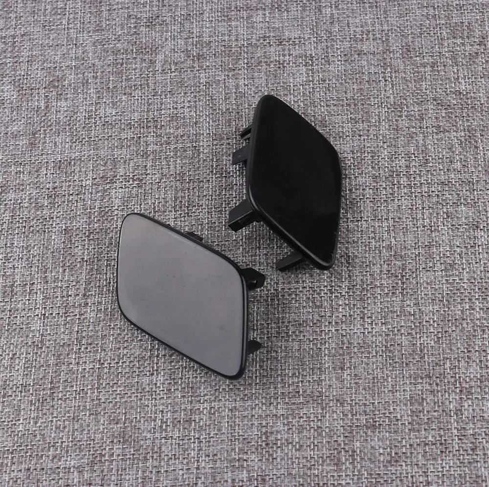 Пара насадок для омывателя переднего бампера L R Струйная Крышка Неокрашенная