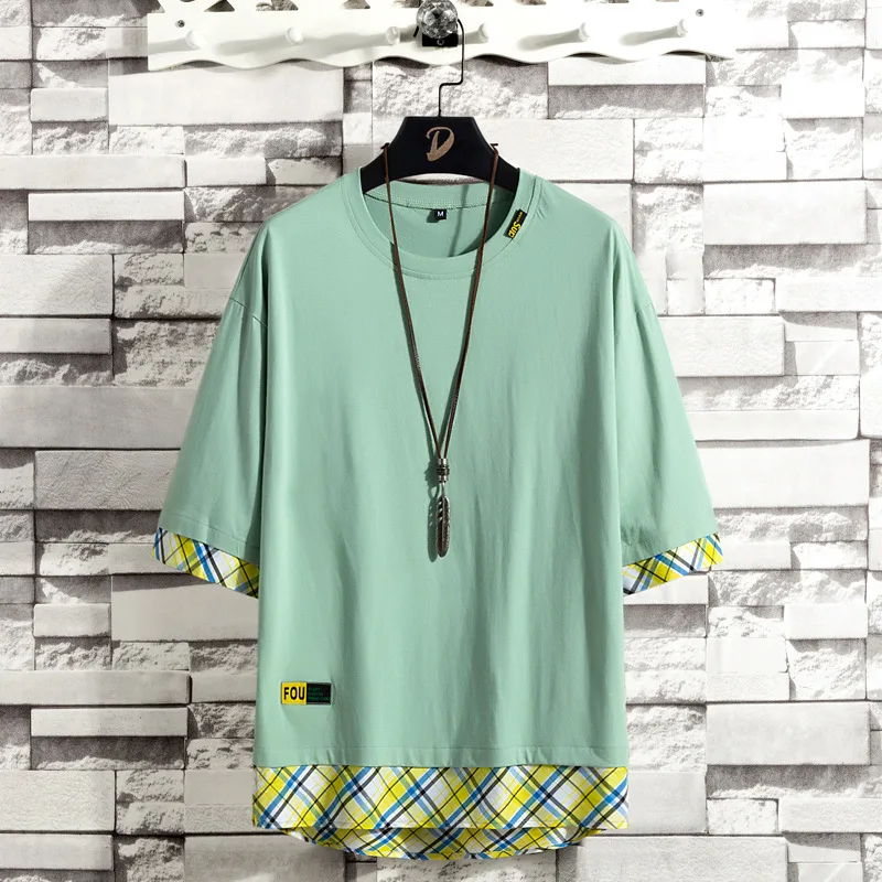 

Oversized t-shirt 2021 summer new cotton fashion casual round neck half sleeve