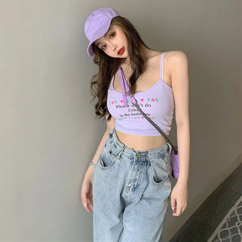 Женская летняя облегающая верхняя одежда пикантный короткий фиолетовый топ