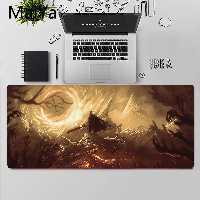 

Maiya Top Quality Berserk Anime Locking Edge Mouse Pad Game Free Shipping Large Mouse Pad Keyboards Mat