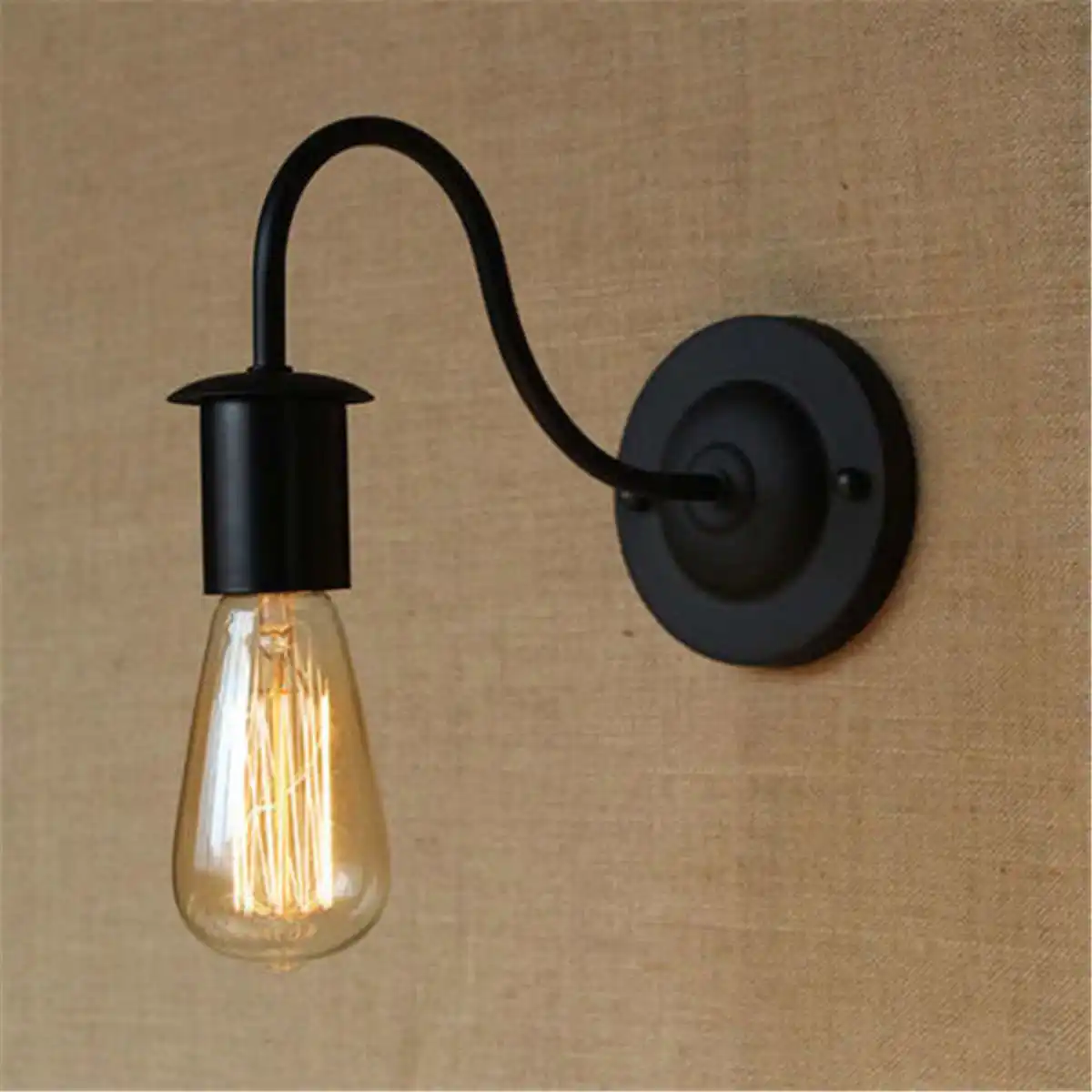 

Iron Industrial Loft Wall Lamp Vintage Retro Decor Wall Light Fixtures For Living Room Home Indoor Sconces Lighting Decorative
