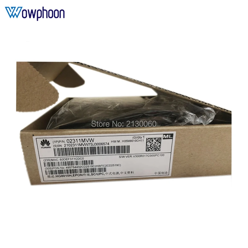 Hg8010h Оригинальный Новый HUAWEI HG8010H EPON ONU ONT FTTH SFU маршрутизатор режим 1GE Lan порт