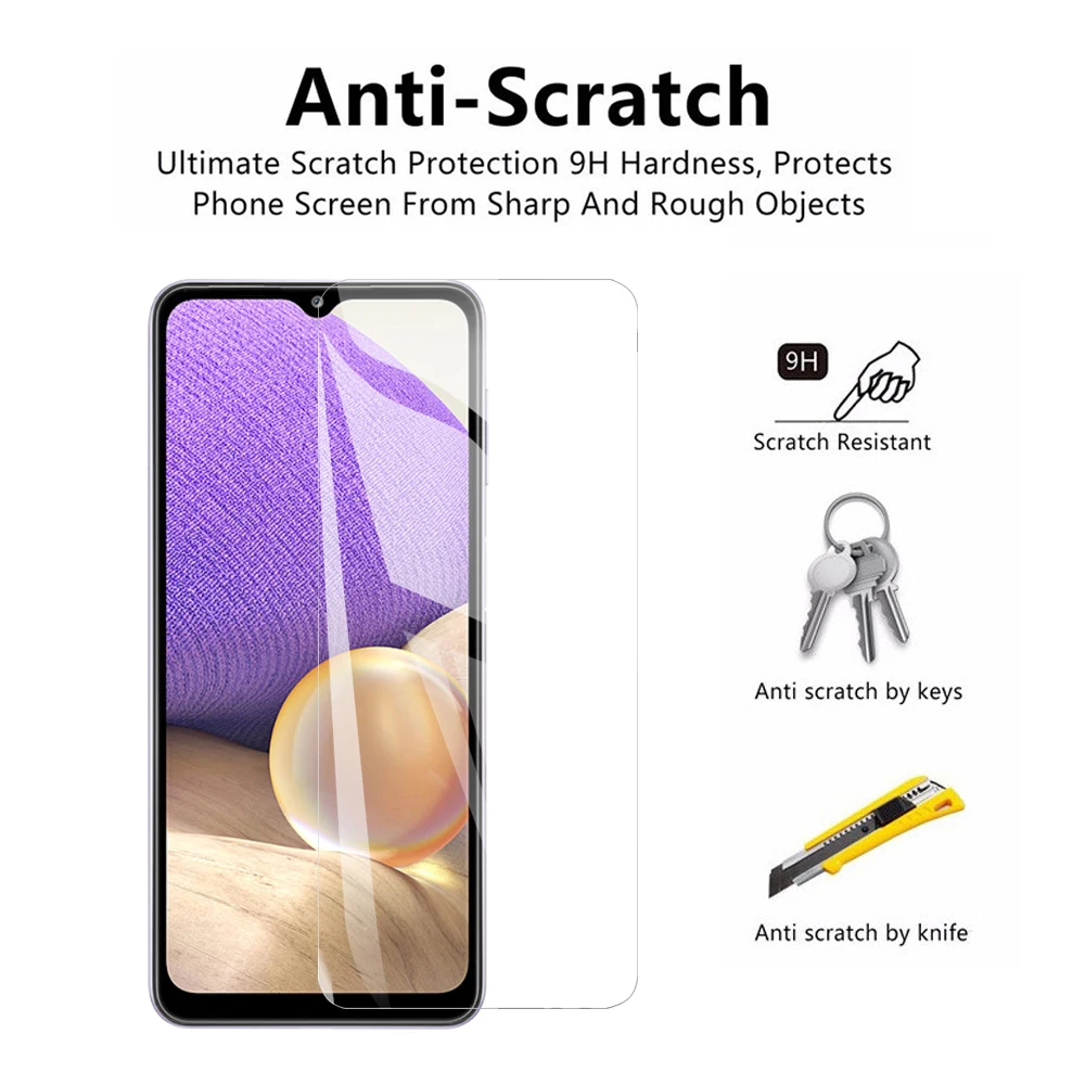 

Защитное стекло для Samsung Galaxy A32, 4G, 9H