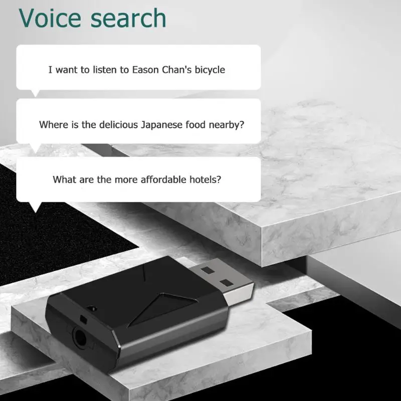 Портативный USB AI умный голосовой переводчик запись распознавания речи перевод на