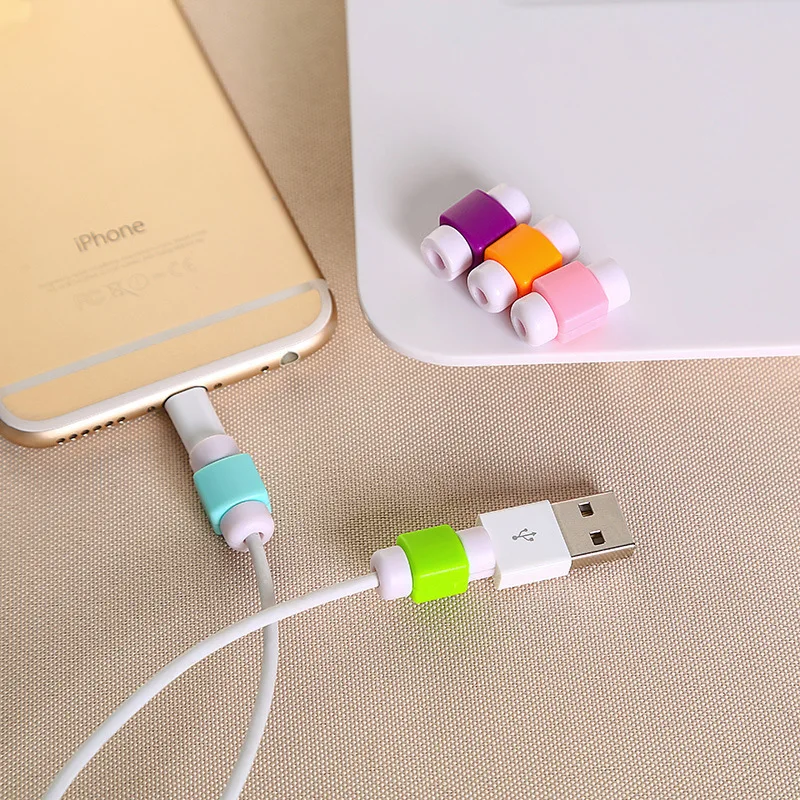 10 шт. защитный USB кабель для зарядки Apple MacBook Pro Air Iphone 7/8/11|Органайзеры кабелей| |