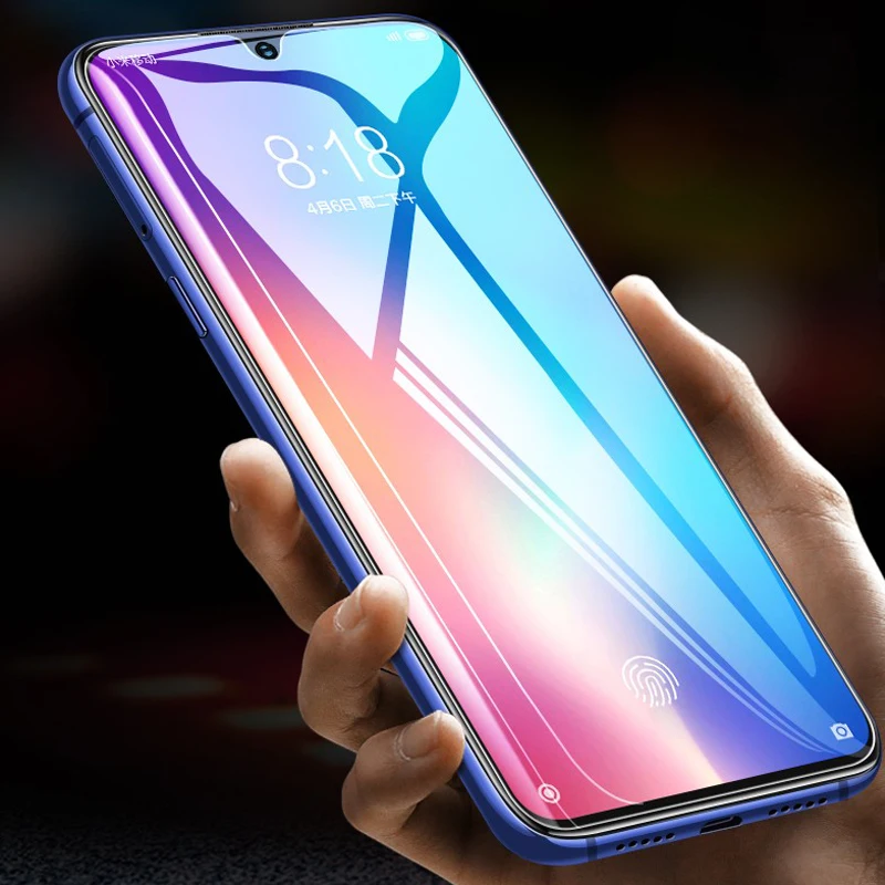 1 2 3 шт полное покрытие закаленное стекло для Xiaomi Mi A1 A2 mi 8 9 SE A3 lite Защита экрана 5X 6X