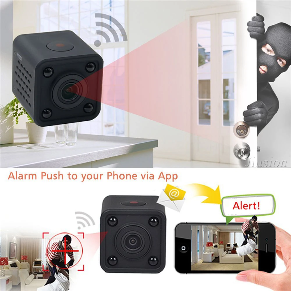 HDQ9 Мини Wifi камера HD 1080P видео Диктофон ночное видение датчик движения