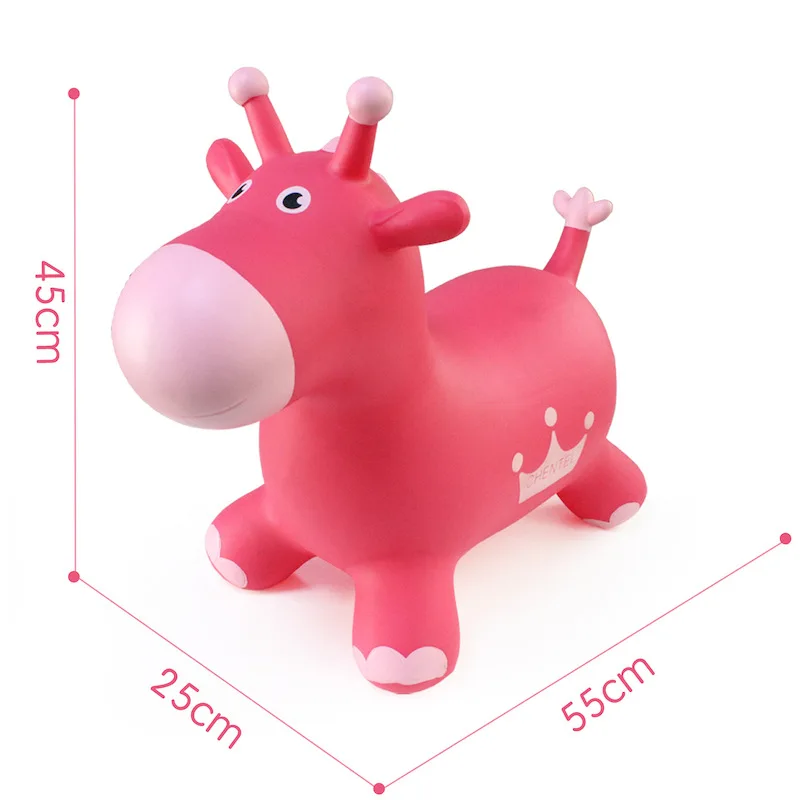 

13 Types PVC Bouncy Horse Rubber Inflatable Hopper Animal Hopper Ride-on Toy for Children Boys and Girls Toddlers With Pump