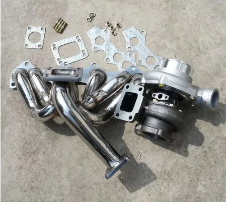 Турбина GT3582 Turbo Com AR0.70 AR 0 82 550 + hp выпускной коллектор для Toyota Supra 1JZ JZX100 VTI