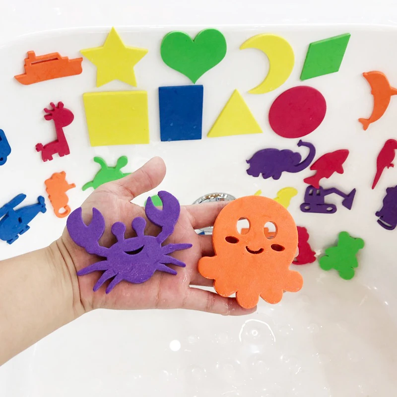 Letter Puzzle Bath Toys For Kids Baby Water Game Early Educational Learning Children 2 Years Kid Bathroom | Игрушки и хобби