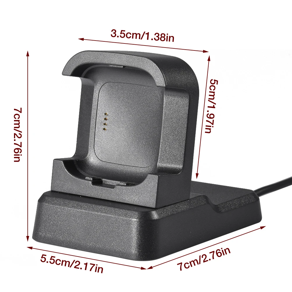 

USB Charger Replacement Charging Dock For Fitbit Versa 2 Smart Watch Magnetic Suction Wireless Charger Adapter