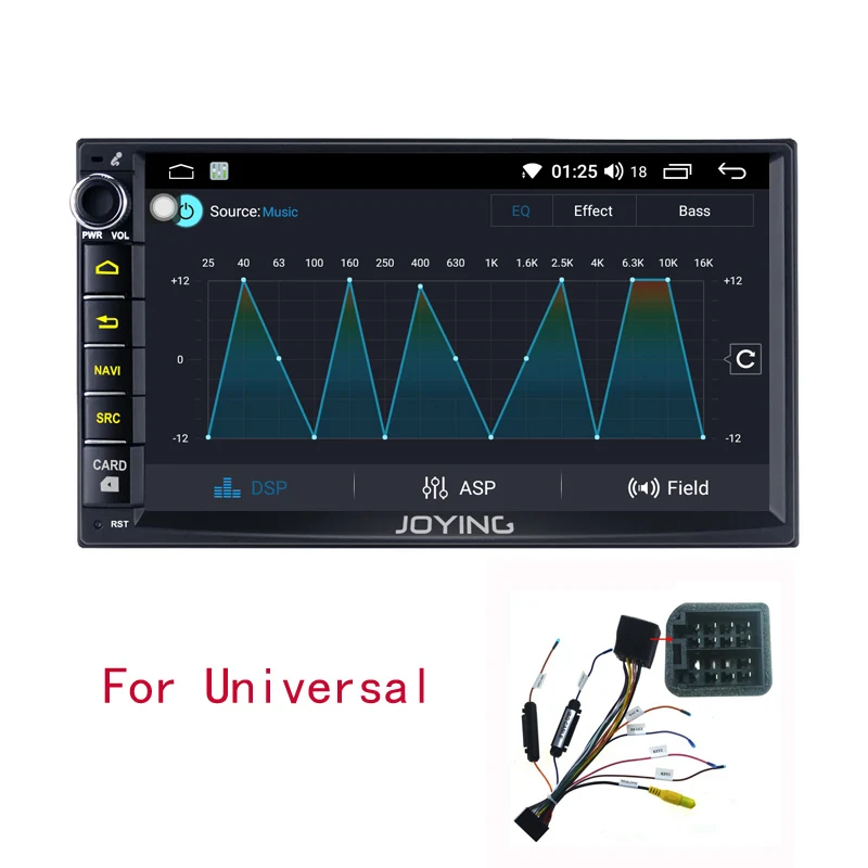JY-UO135N1 JOYING последние 2 Din " Android 8,1 автомобильный Авторадио HD головное устройство gps стерео радио Зеркало Ссылка для Honda/Nissan/автомобильное радио для Toyota - Цвет: JY-UO135N1