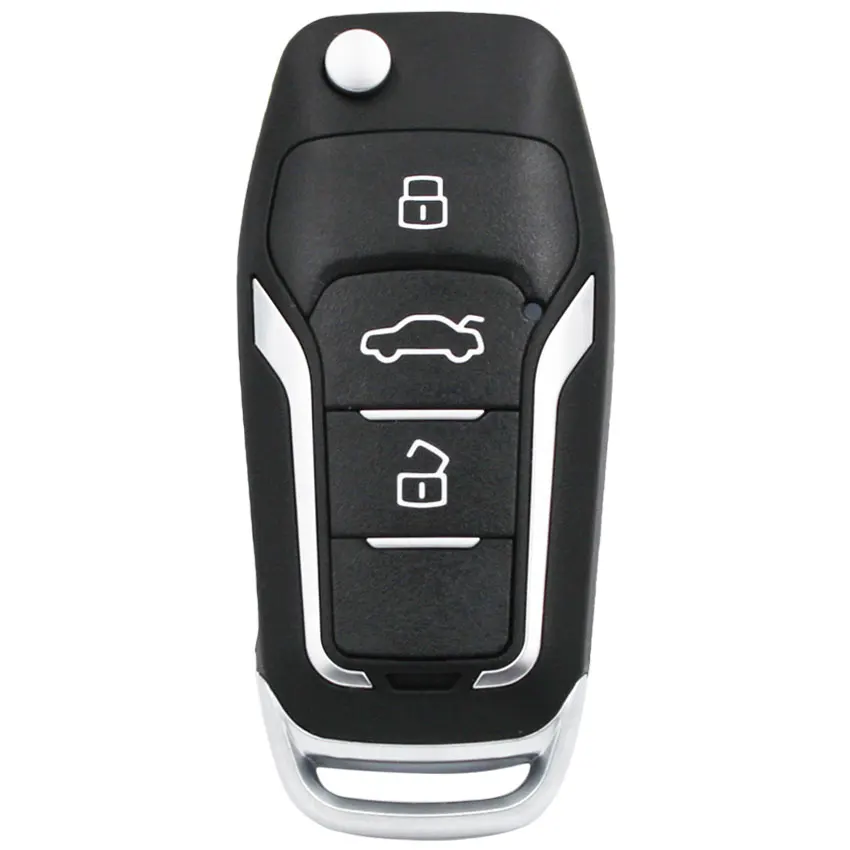 Модернизированный 3 кнопочный Складной Дистанционный брелок для Ford Mondeo Focus 433 МГц