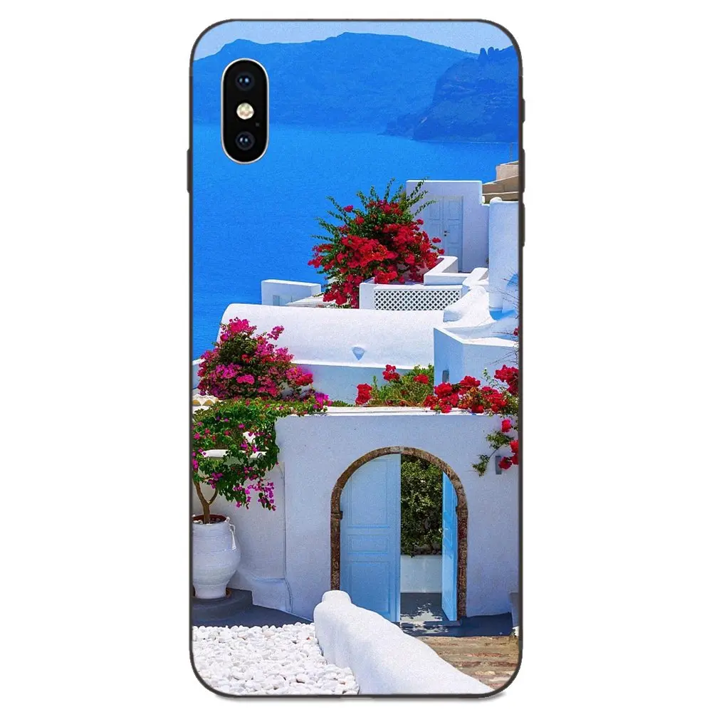 2019 Greece Santorini Sea For Huawei Honor 5A 6A 6C 7A 7C 7X 8 8A 8C 8X 9 9X 10 10i 20 Lite Pro TPU Screen Protector | Мобильные