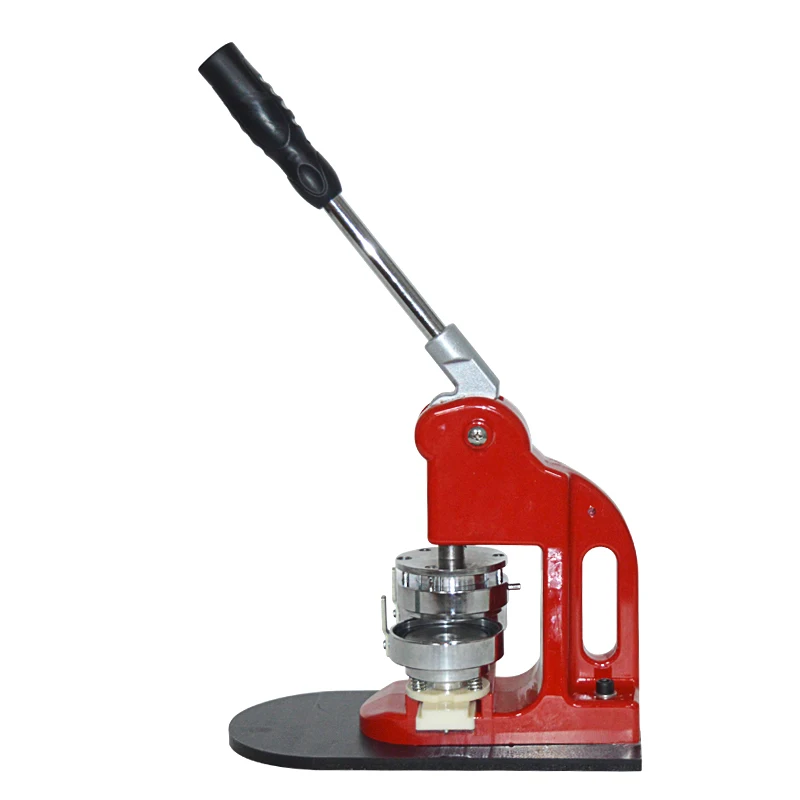 Жесть значок машины Кнопка pin maker кнопка делая машинное оборудование 58 мм жетон