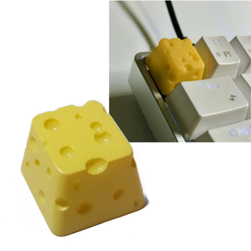 

Cheese Cake KeyCaps Customized OEM R4 Profile Resin Keycap for cherry Mx Switch X6HA