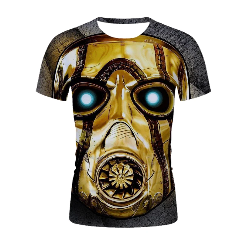 

Fashion Horror Men's 3D Printed T-shirt Casual Sports Loose Short Sleeve Harajuku Crew Neck T-Shirt Hip Hop Outdoor Fun