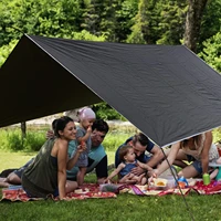 3x3m awning waterproof tarp tent ultralight portable garden canopy sunshade uv protection outdoor camping tent beach hammock