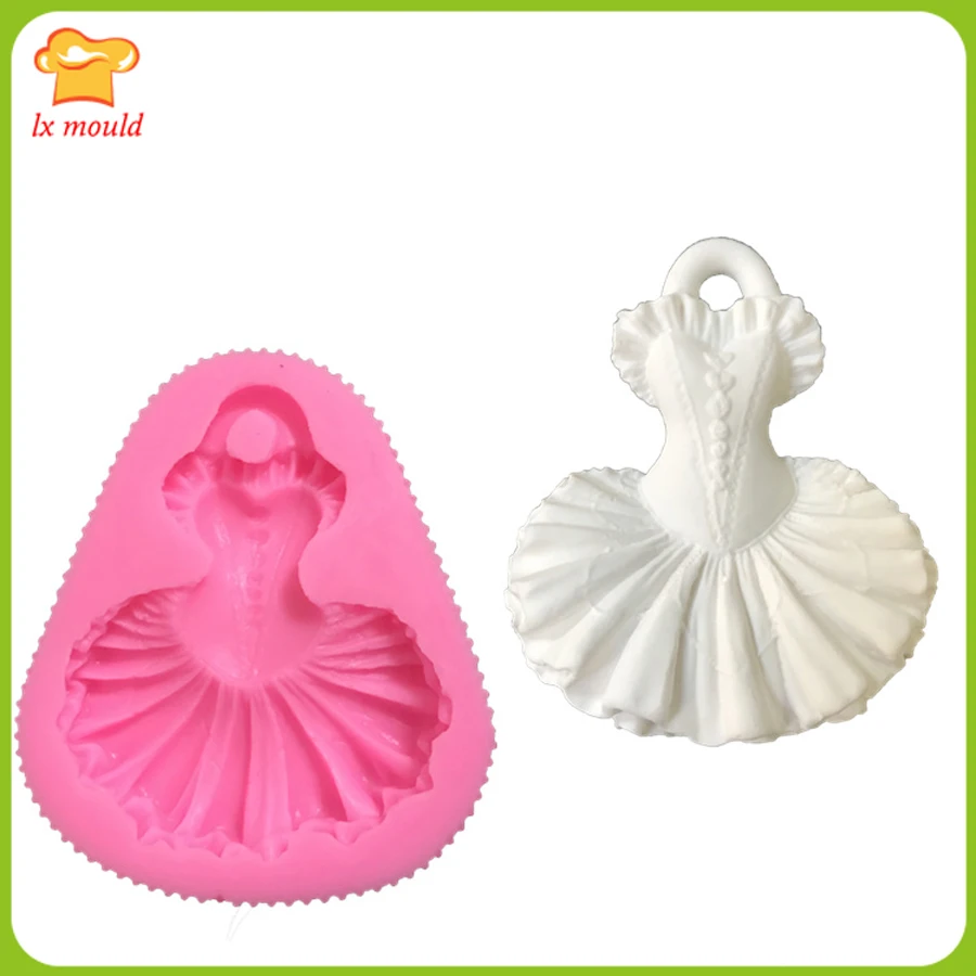 

LXYY Ballet Skirt Soap Aromatherapy Gypsum Silicone Molds Wax Brand Household Aromatherapy Skirt Silicone Mould
