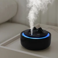 2019 new mountain aromatherapy humidifier colorful atmosphere lights 300ml essential oil diffuser usb aroma diffuser for home