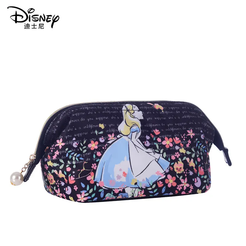 

Косметичка Disney Alice Princess, женская сумка, новинка 2020, косметичка для девочек, удобная сумка для хранения, водонепроницаемая дорожная сумка для ...